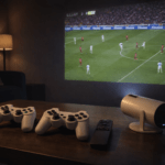 Android projektor, android box, igrice, 2 džojstika