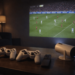 Android projektor, android box, igrice, 2 džojstika