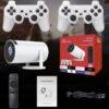 Android projektor, android box, igrice, 2 džojstika