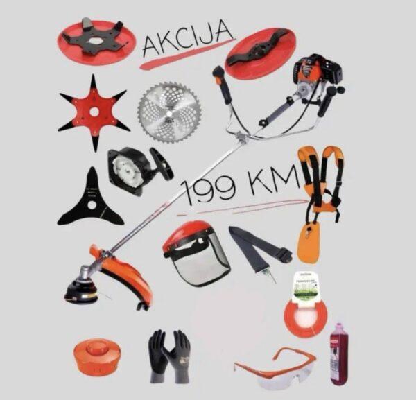 Trimer DEMON 5.2ks najveći  paket opreme