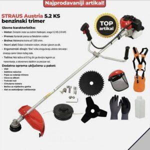 Benzinski trimer STRAUS AUSTRIA 5,2ks