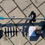 Aki trimer STRAUS AUSTRIA sa 2 velike baterije 36V 5Ah