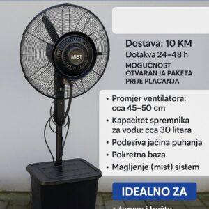 Ventilator sa raspršivačem vode VEST 260W