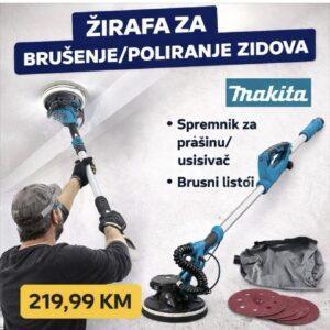 MAKITA teleskopska žirafa - brusilica za zidove