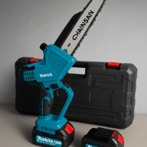 Aku pila Makita 20cm mač, 2 baterije, 2 lanca