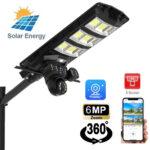 Solarni reflektor 450W + trostruka WiFi kamera 4K NOVO