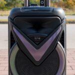 PORTABILNI ZVUČNIK 2400W + 2 BEŽIČNA MIKROFONA