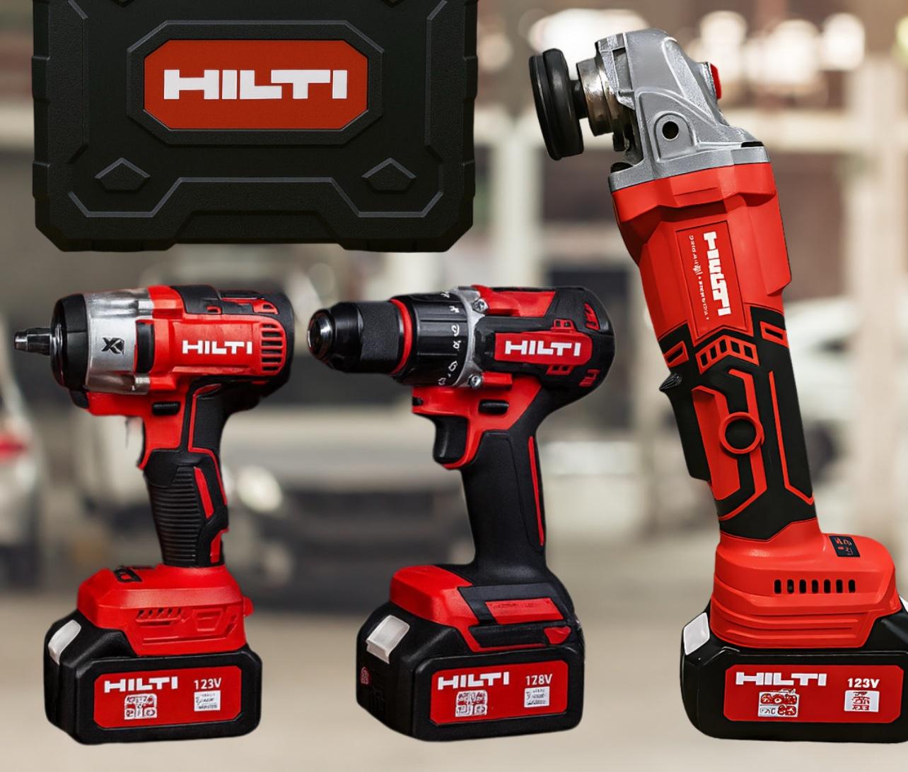 Aku set 3u1 HILTI sa 3 Baterije