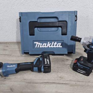 Aku set Makita 2u1 Udarni odvijač i Brusilica