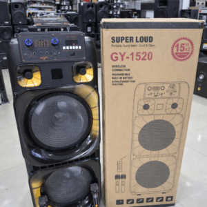 Bluetooth zvučnik GY-1520 SUPER LOUD (2x15”)