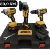 Set 3u1 DeWALT 128V 2 baterije BRUSHLESS