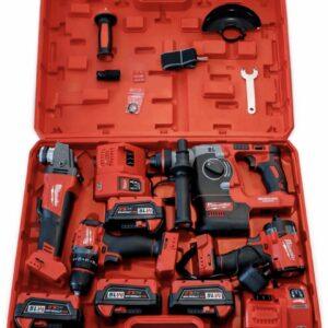 Aku set Milwaukee 4u1 4 baterije M18 5.0Ah