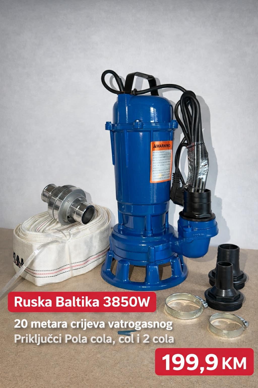 Muljara BALTIKA 3850W bez plovka