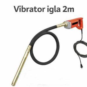 Električni vibrator za beton igla 1m ili 2m