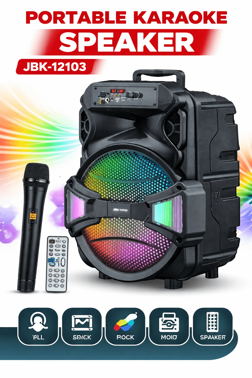 🔥 Karaoke Zvučnik JBK-12103 🔥