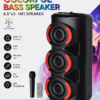 🔊 ZQS3601 – Colorful Bass Speaker 🔊