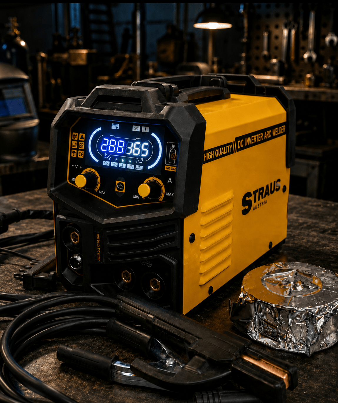 STRAUS MIG-MMA 500A – Kombinovani elektro/CO2  aparat za varenje 2 u 1