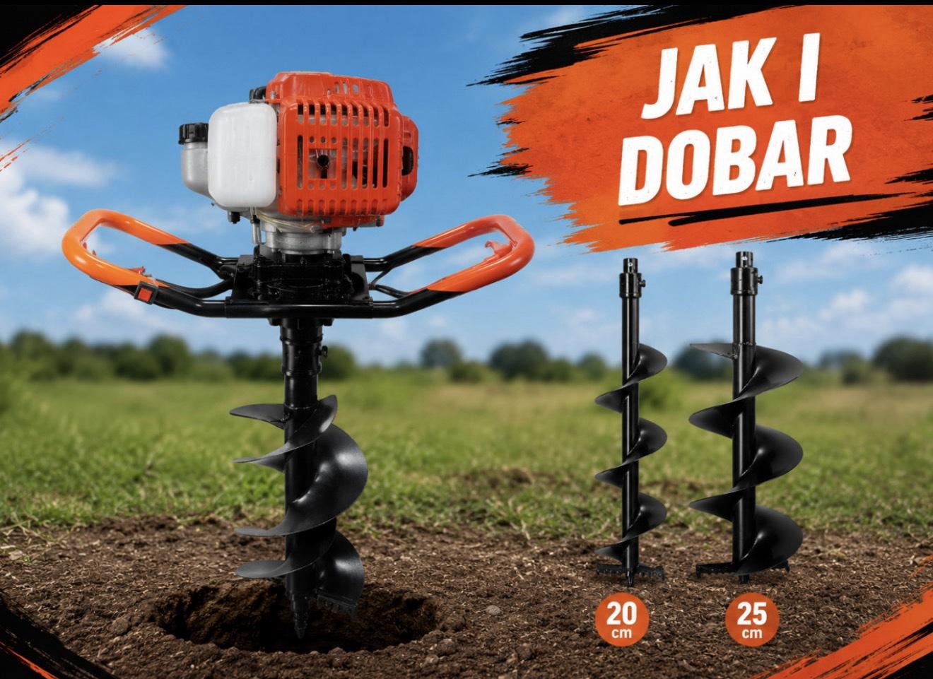 Busac rupa STIHL 6,2ks sa 2 svrdla 20 i 25mm