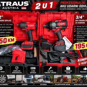 🔴 STRAUS AUSTRIA – AKU UDARNI ODVIJAČI